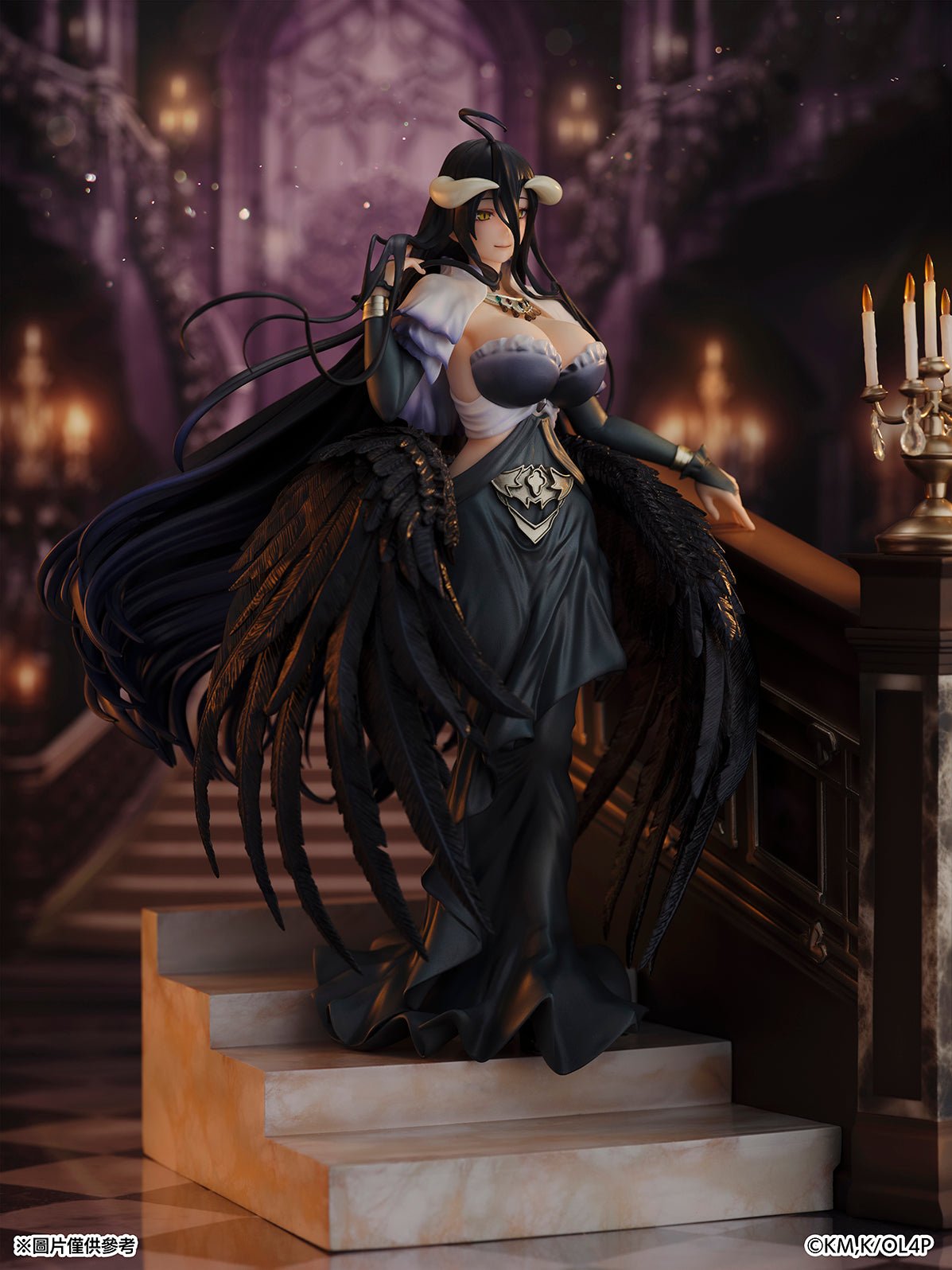 《預訂已截單》SHIBUYA SCRAMBLE FIGURE《OVERLORD》雅兒貝德 - 漆黑禮服ver. - 1/7比例人像《2026年第1季發售》 - Microworks ACG