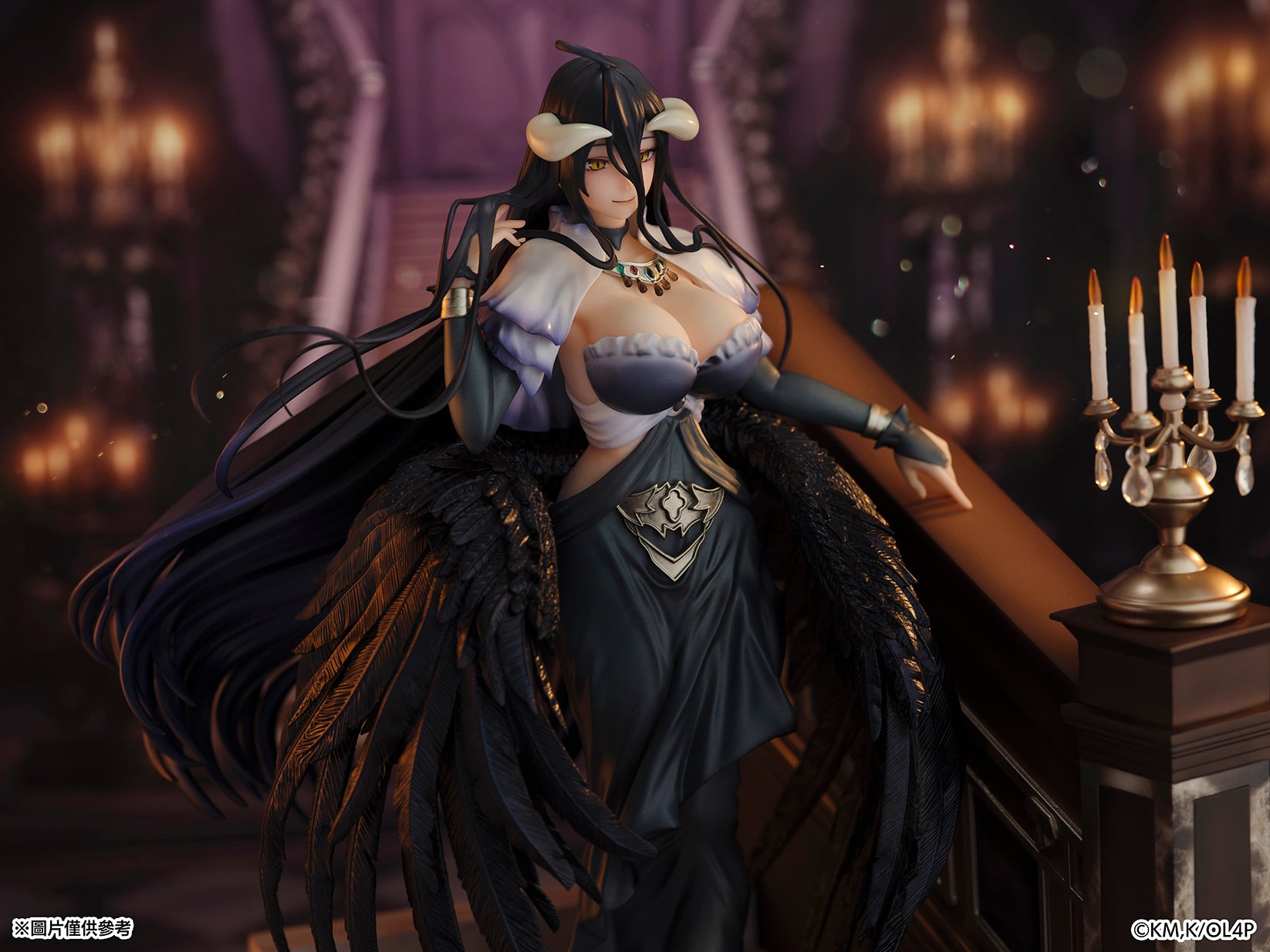 《預訂已截單》SHIBUYA SCRAMBLE FIGURE《OVERLORD》雅兒貝德 - 漆黑禮服ver. - 1/7比例人像《2026年第1季發售》 - Microworks ACG