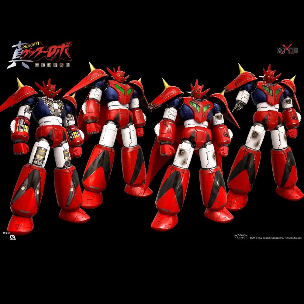 《預訂已截單》Sky X Studio 世界最後之日 GETTER DRAGON合金可動ROBOT 新 .三一萬能俠《2024年6月發售》 - Microworks ACG