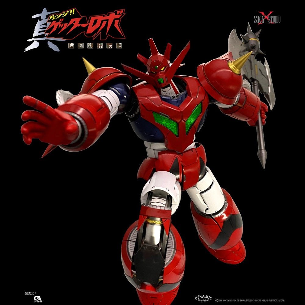 《預訂已截單》Sky X Studio 世界最後之日 GETTER DRAGON合金可動ROBOT 新 .三一萬能俠《2024年6月發售》 - Microworks ACG