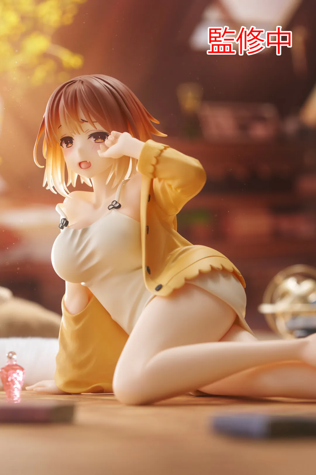 TAITO Desktop Cute Figure《萊莎的鍊金工房 ～常闇女王與秘密藏身處～》萊莎(睡衣版)