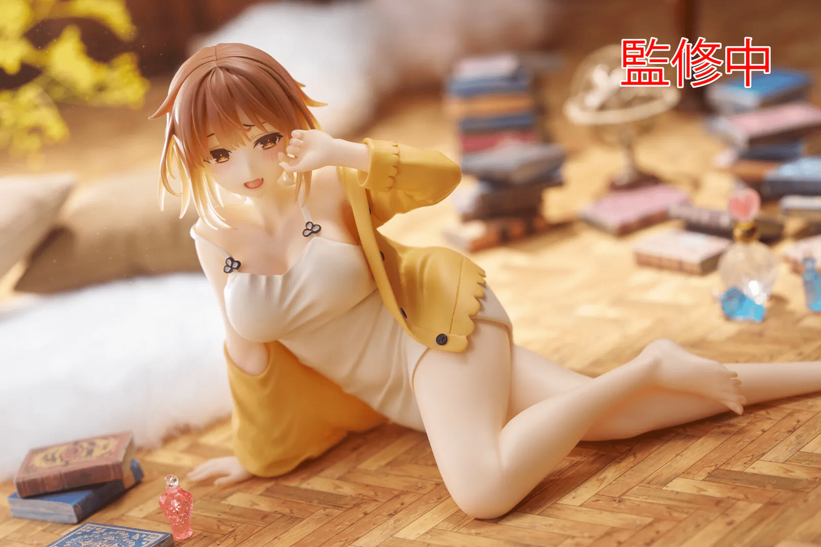 TAITO Desktop Cute Figure《萊莎的鍊金工房 ～常闇女王與秘密藏身處～》萊莎(睡衣版) - Microworks ACG