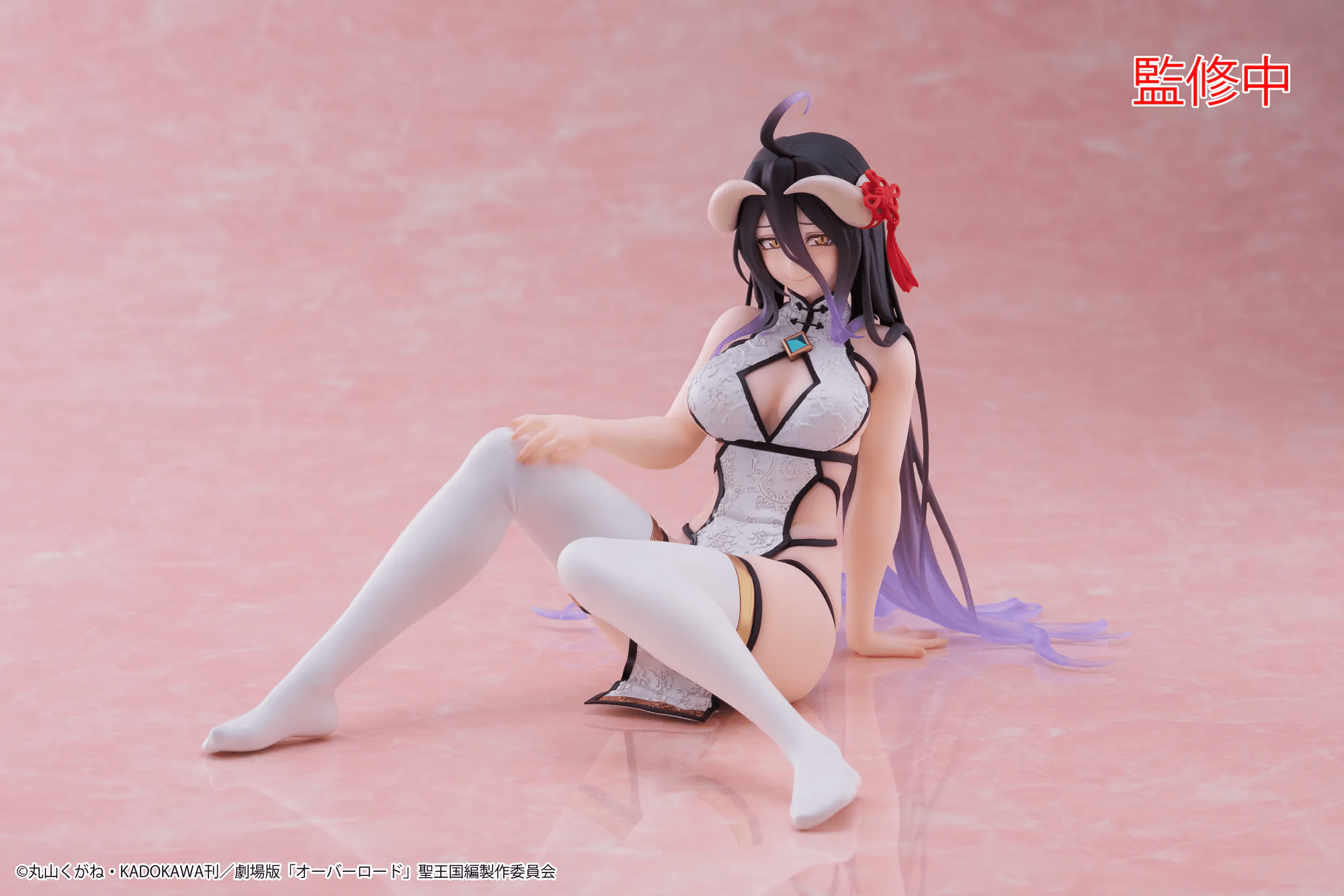 TAITO Desktop Cute Figure《Overlord》雅兒貝德(旗袍Ver.) - Microworks ACG