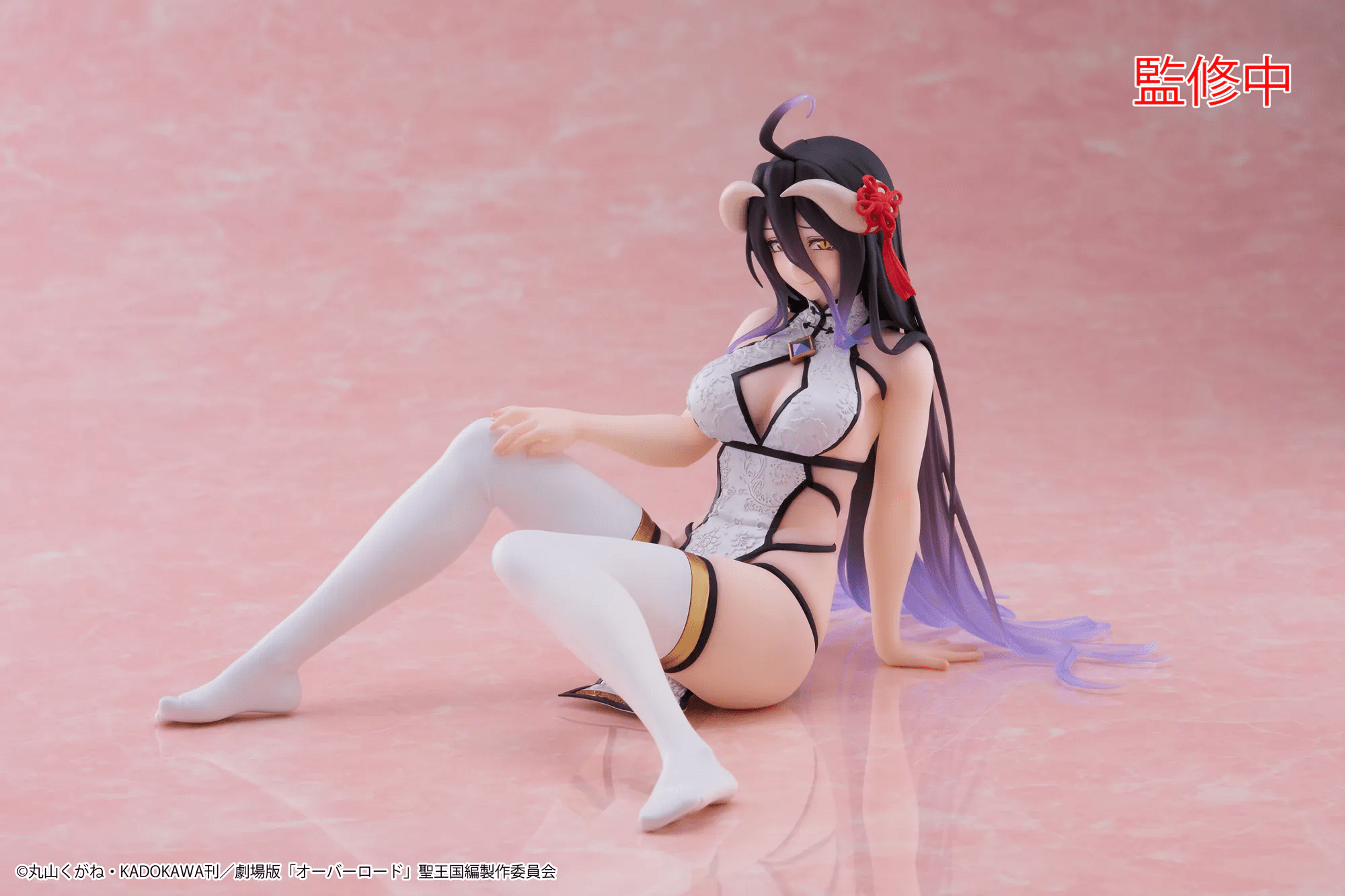 TAITO Desktop Cute Figure《Overlord》雅兒貝德(旗袍Ver.) - Microworks ACG