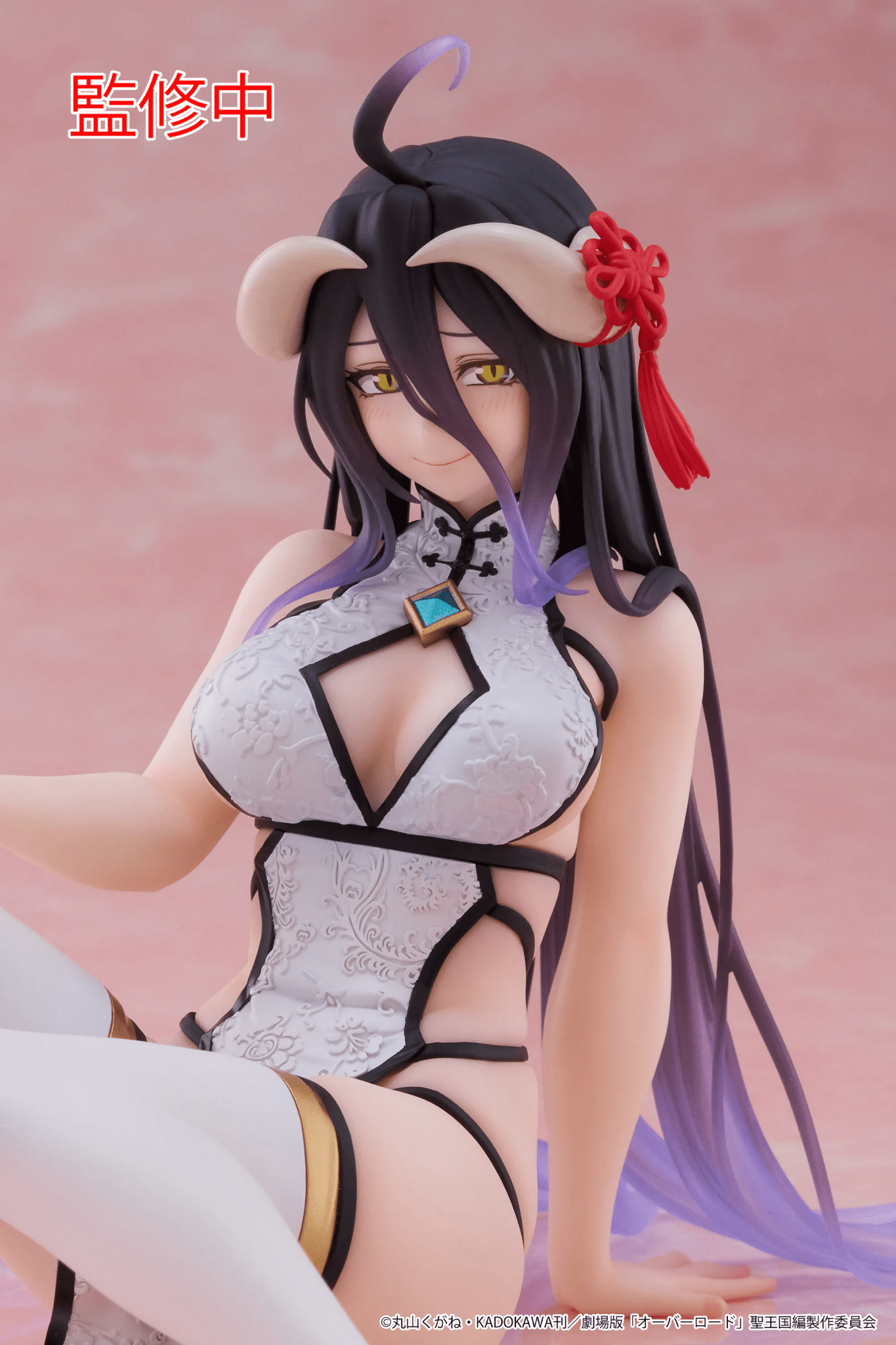 TAITO Desktop Cute Figure《Overlord》雅兒貝德(旗袍Ver.) - Microworks ACG