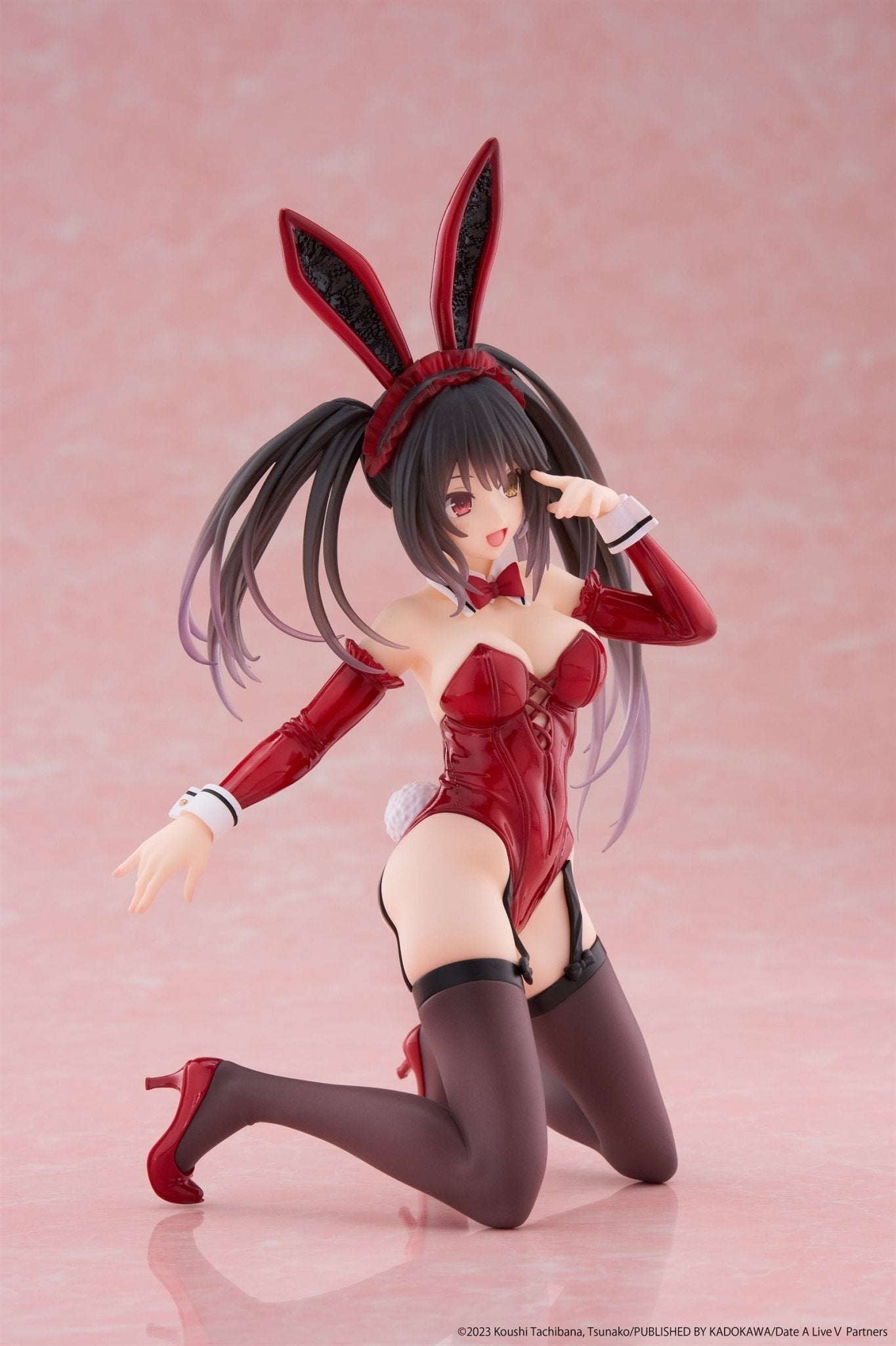TAITO Desktop Cute Figure《約會大作戰》時崎狂三(睡衣Ver.) - Microworks ACG