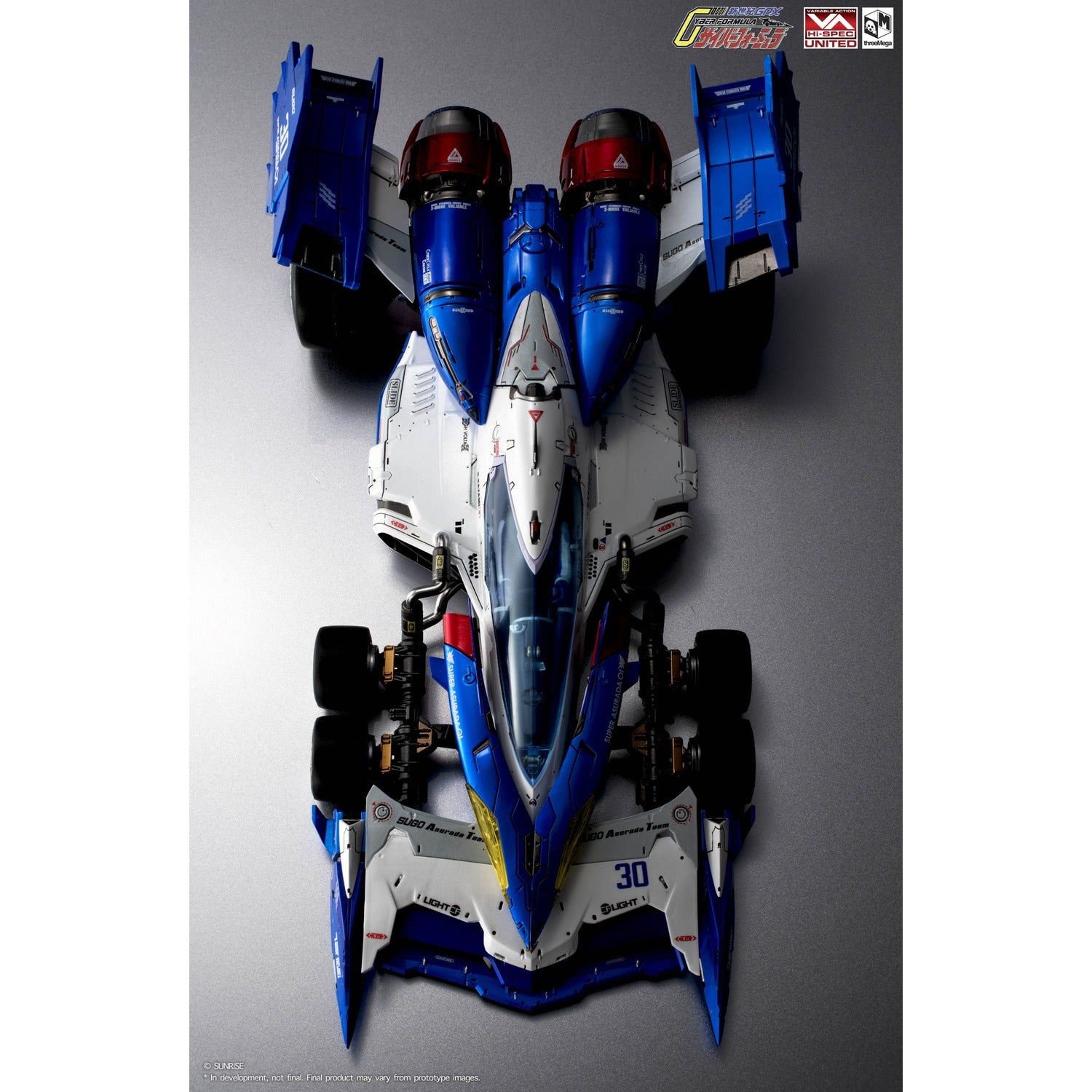 《預訂》threeMega 高智能方程式VARIABLE ACTION Hi-SPEC UNITED《高智能方程式》超級雷神01《2026年第二季發售》