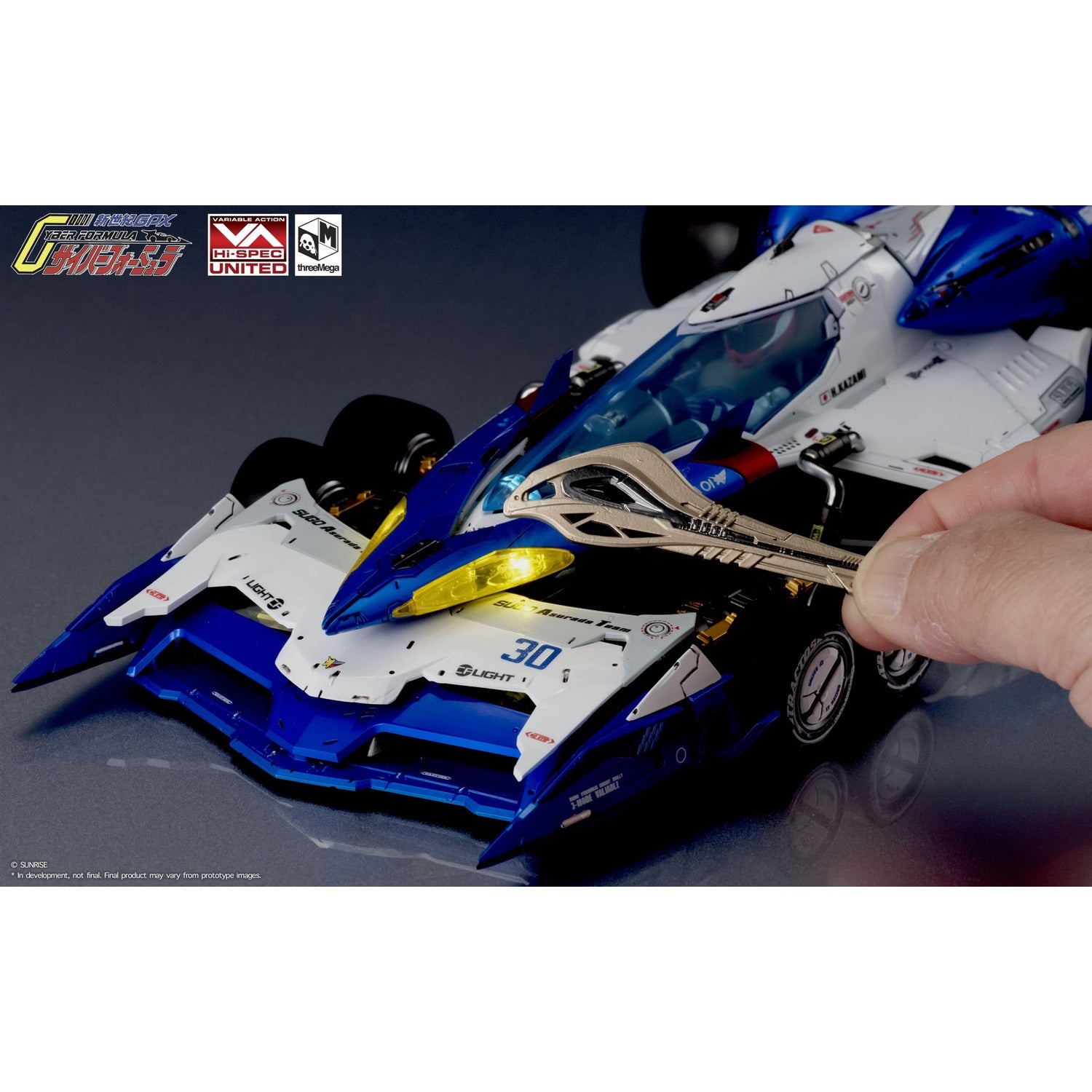 《預訂》threeMega 高智能方程式VARIABLE ACTION Hi-SPEC UNITED《高智能方程式》超級雷神01《2026年第二季發售》