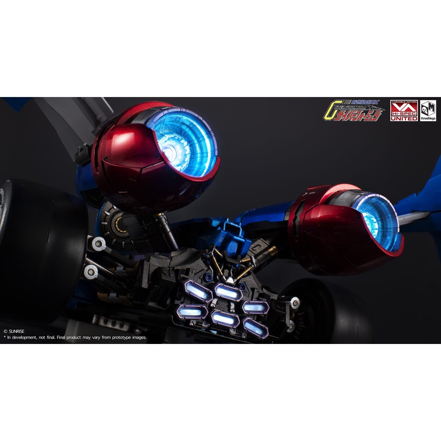 《預訂》threeMega 高智能方程式VARIABLE ACTION Hi-SPEC UNITED《高智能方程式》超級雷神01《2026年第二季發售》
