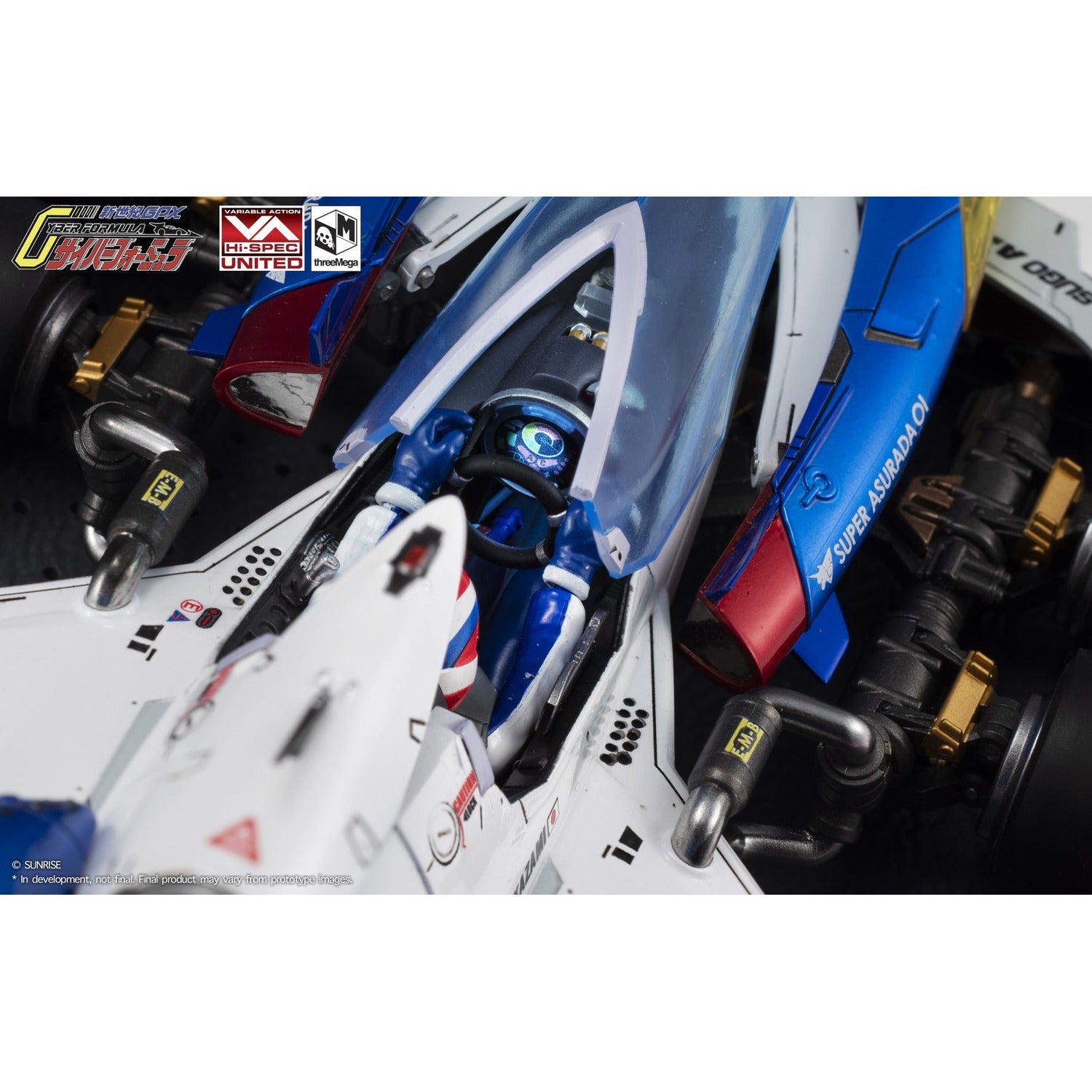 《預訂》threeMega 高智能方程式VARIABLE ACTION Hi-SPEC UNITED《高智能方程式》超級雷神01《2026年第二季發售》