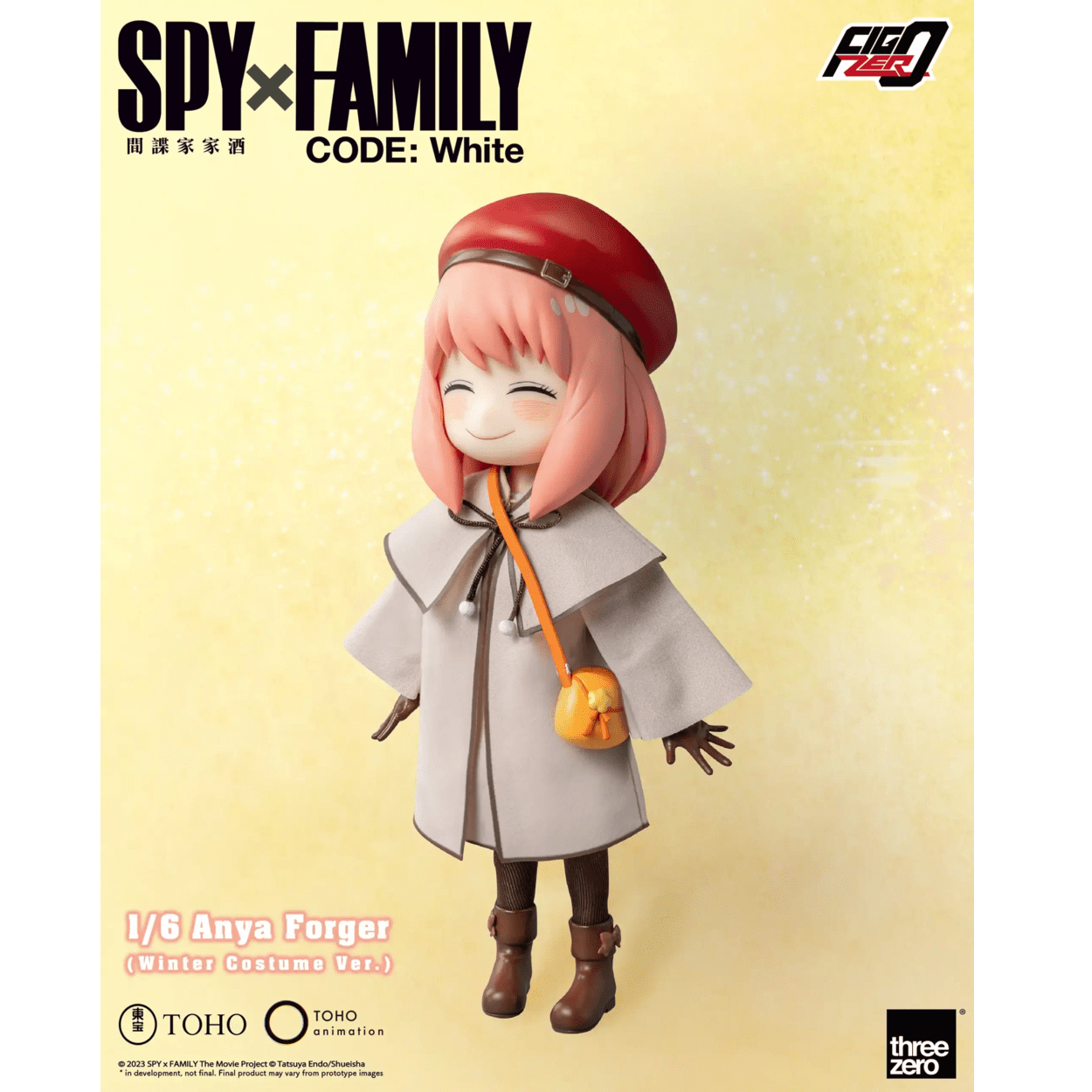 《預訂已截單》Threezero 《SPY×FAMILY CODE: White》FigZero 1/6 安妮亞·佛傑（冬季服裝版）《2024年第二季發售》 - Microworks ACG