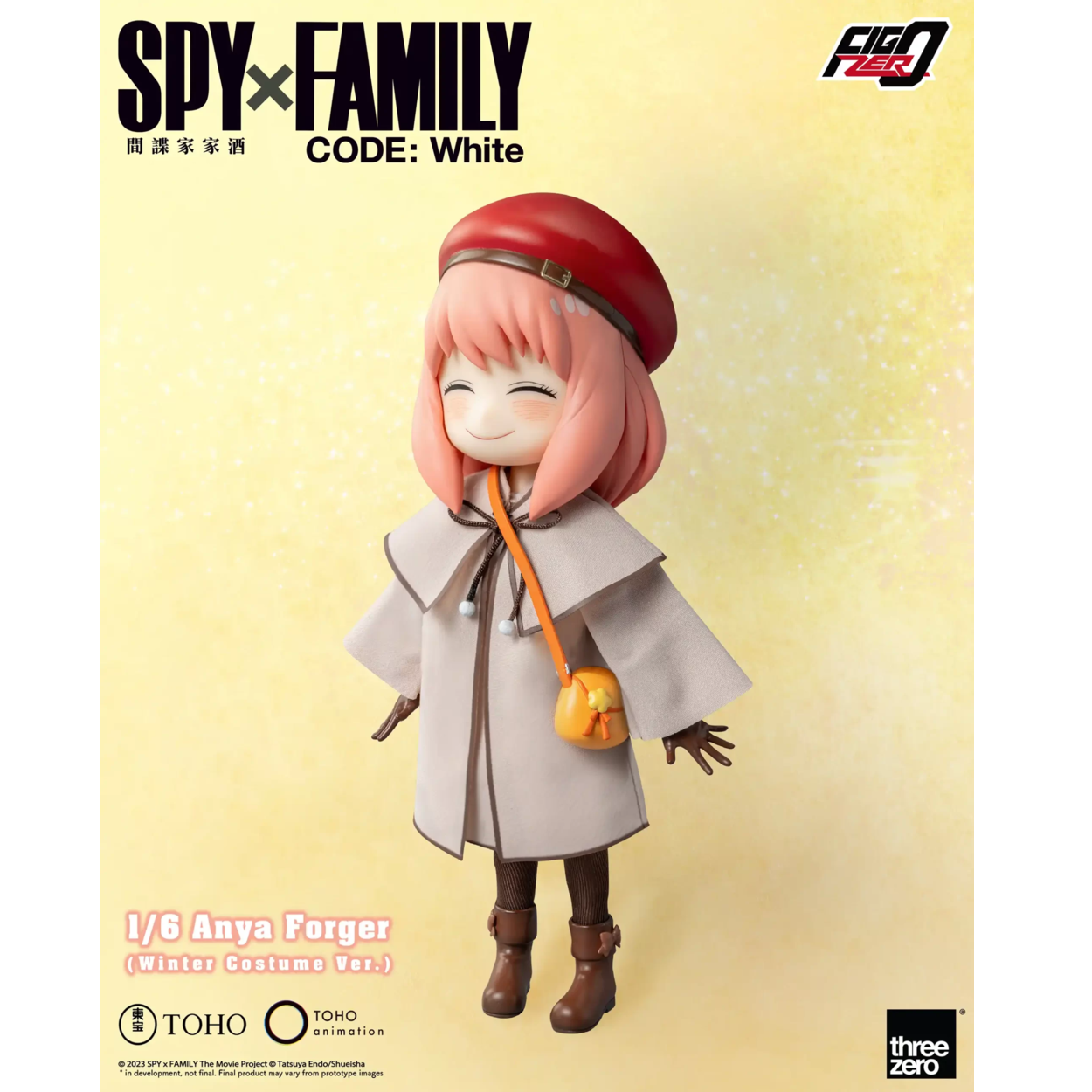 《預訂已截單》Threezero 《SPY×FAMILY CODE: White》FigZero 1/6 安妮亞·佛傑（冬季服裝版）《2024年第二季發售》