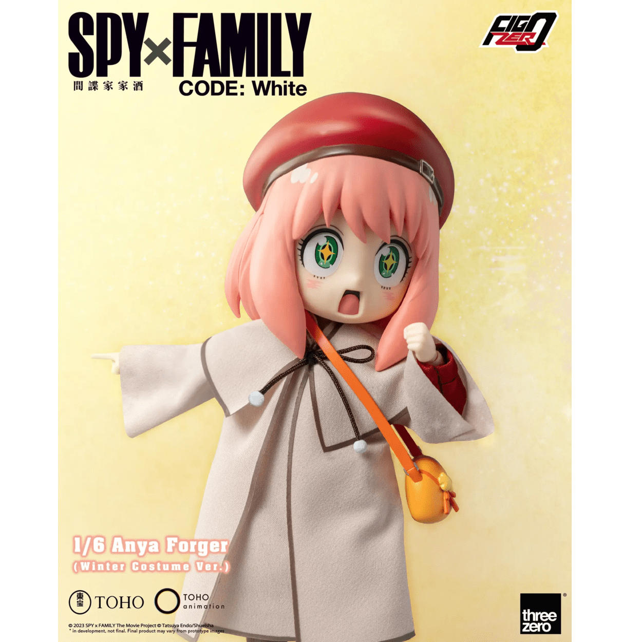 《預訂已截單》Threezero 《SPY×FAMILY CODE: White》FigZero 1/6 安妮亞·佛傑（冬季服裝版）《2024年第二季發售》 - Microworks ACG
