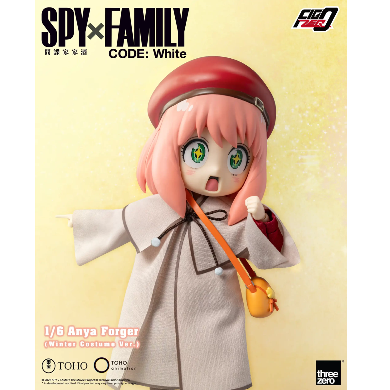 《預訂已截單》Threezero 《SPY×FAMILY CODE: White》FigZero 1/6 安妮亞·佛傑（冬季服裝版）《2024年第二季發售》