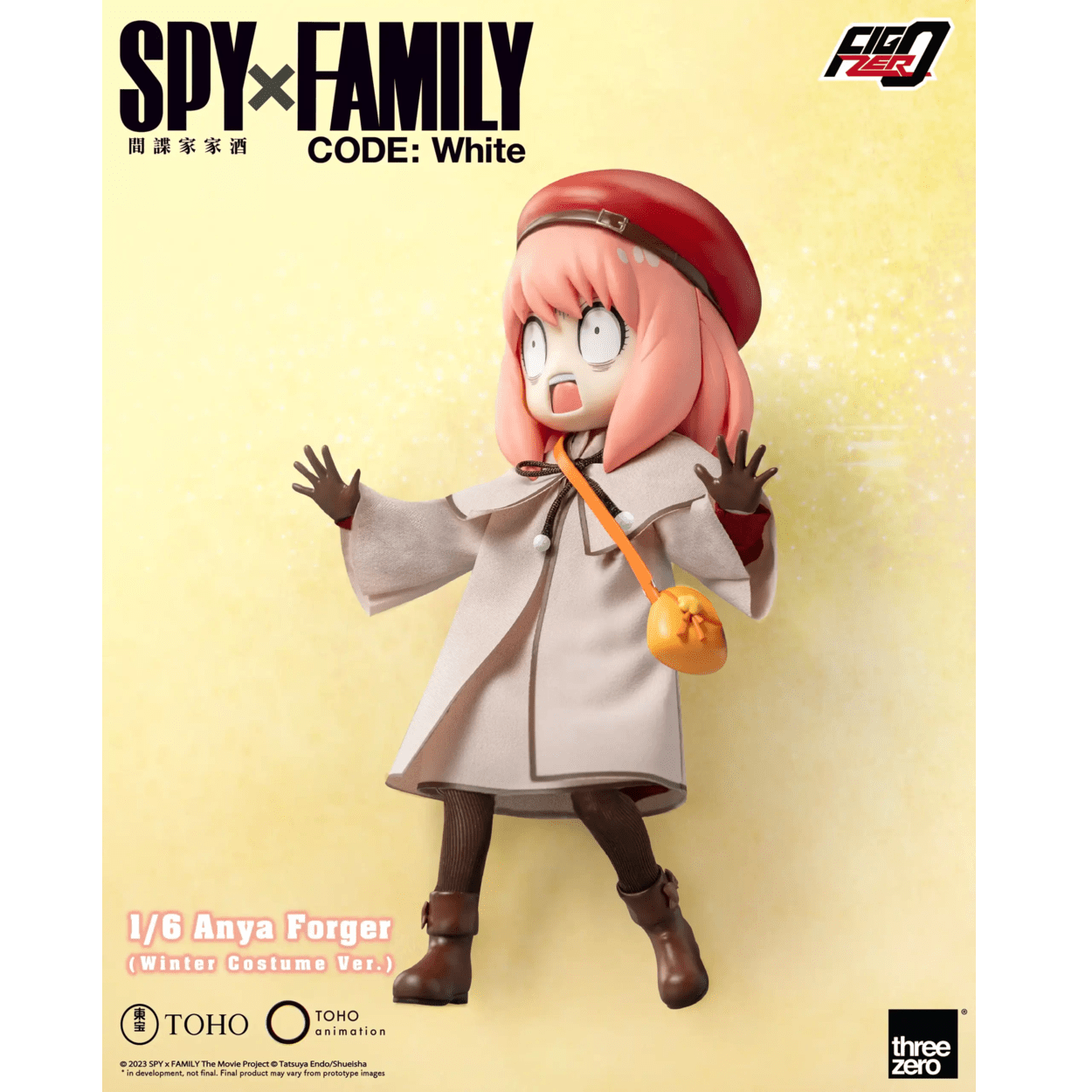 《預訂已截單》Threezero 《SPY×FAMILY CODE: White》FigZero 1/6 安妮亞·佛傑（冬季服裝版）《2024年第二季發售》 - Microworks ACG
