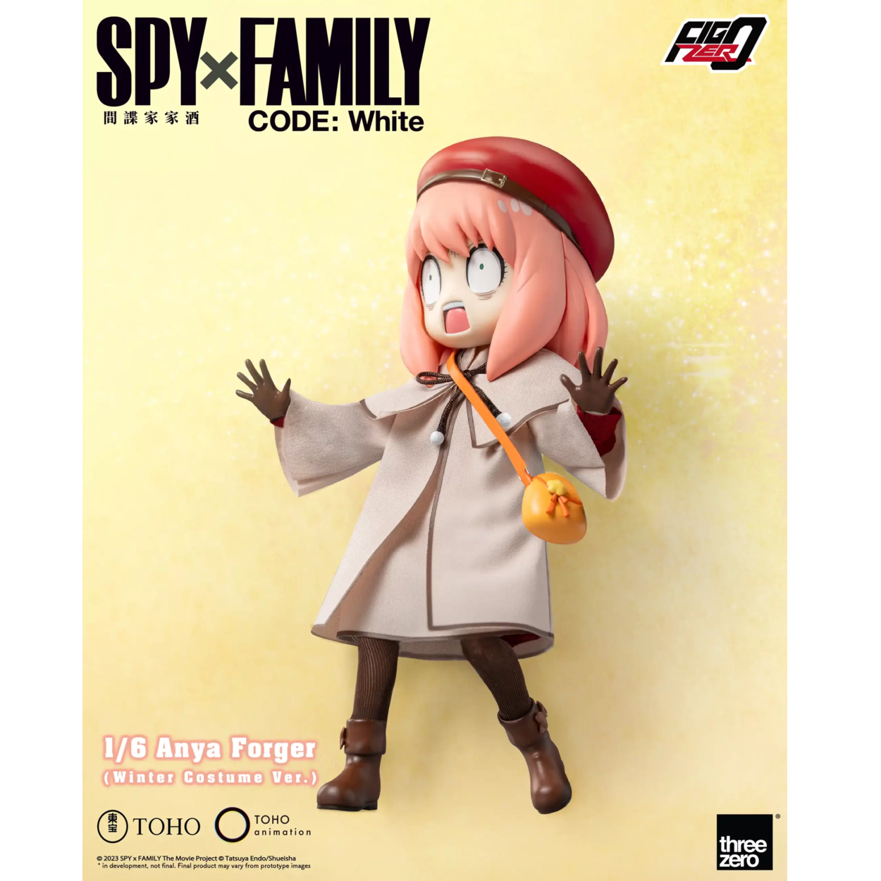 《預訂已截單》Threezero 《SPY×FAMILY CODE: White》FigZero 1/6 安妮亞·佛傑（冬季服裝版）《2024年第二季發售》