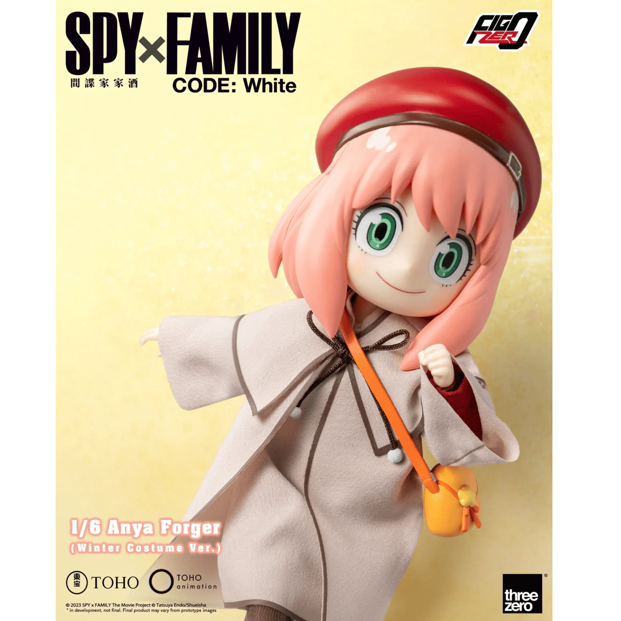 《預訂已截單》Threezero 《SPY×FAMILY CODE: White》FigZero 1/6 安妮亞·佛傑（冬季服裝版）《2024年第二季發售》 - Microworks ACG