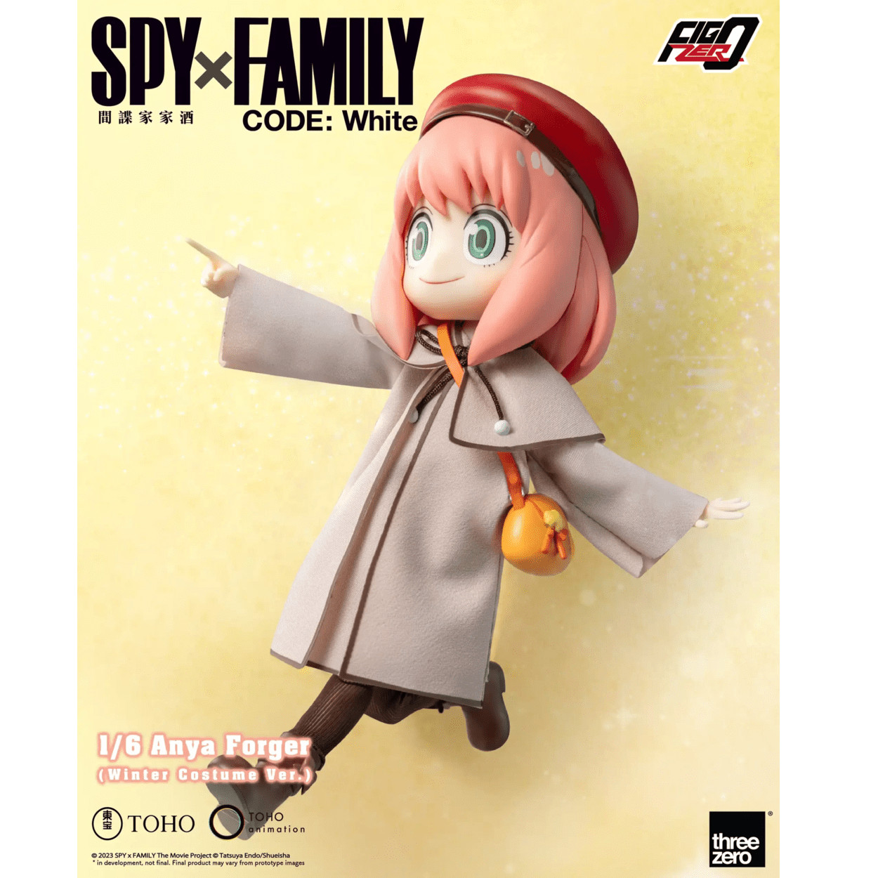 《預訂已截單》Threezero 《SPY×FAMILY CODE: White》FigZero 1/6 安妮亞·佛傑（冬季服裝版）《2024年第二季發售》 - Microworks ACG