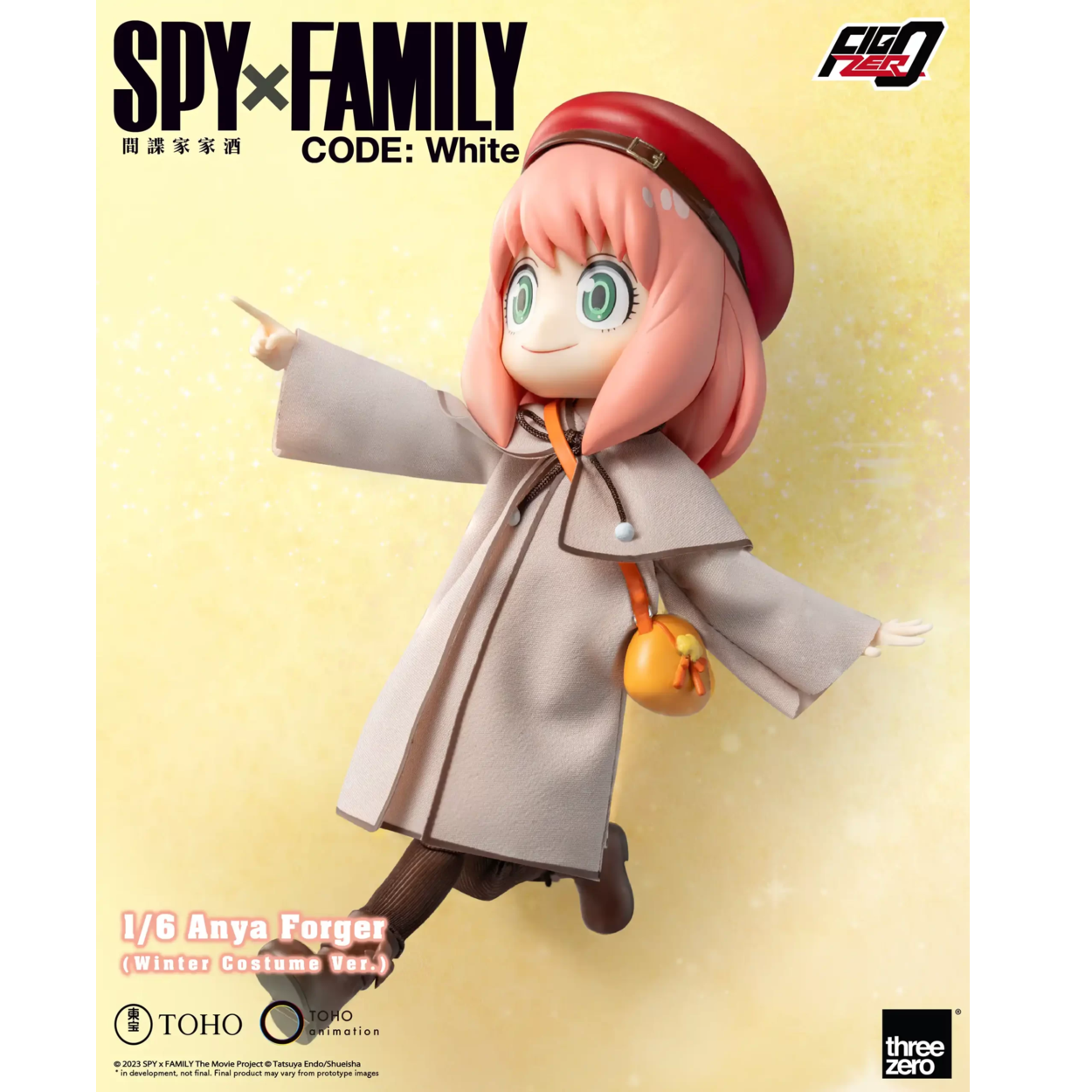 《預訂已截單》Threezero 《SPY×FAMILY CODE: White》FigZero 1/6 安妮亞·佛傑（冬季服裝版）《2024年第二季發售》