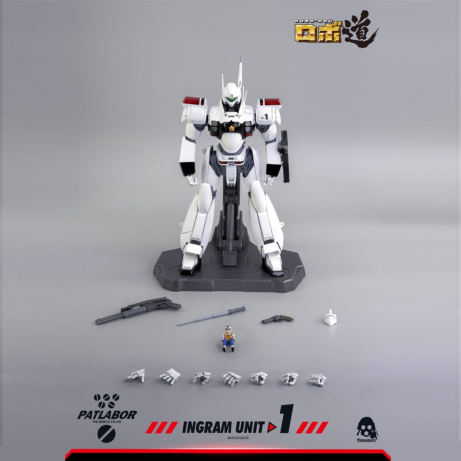 《預訂已截單》Threezero ROBO - DOU 《機動警察》英格倫 1 號機《延期至2025年第1季發售》 - Microworks ACG