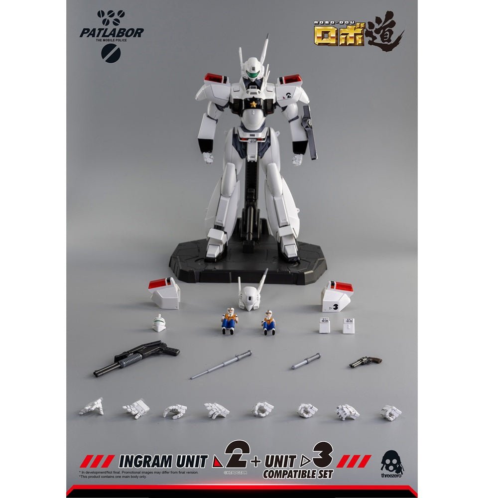 Threezero ROBO - DOU 《機動警察》英格倫 2號機＋3號機兼容套裝 - Microworks ACG