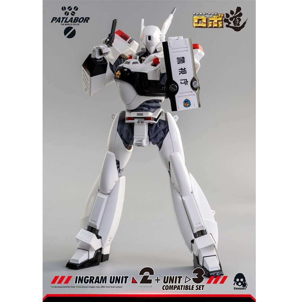 Threezero ROBO - DOU 《機動警察》英格倫 2號機＋3號機兼容套裝 - Microworks ACG