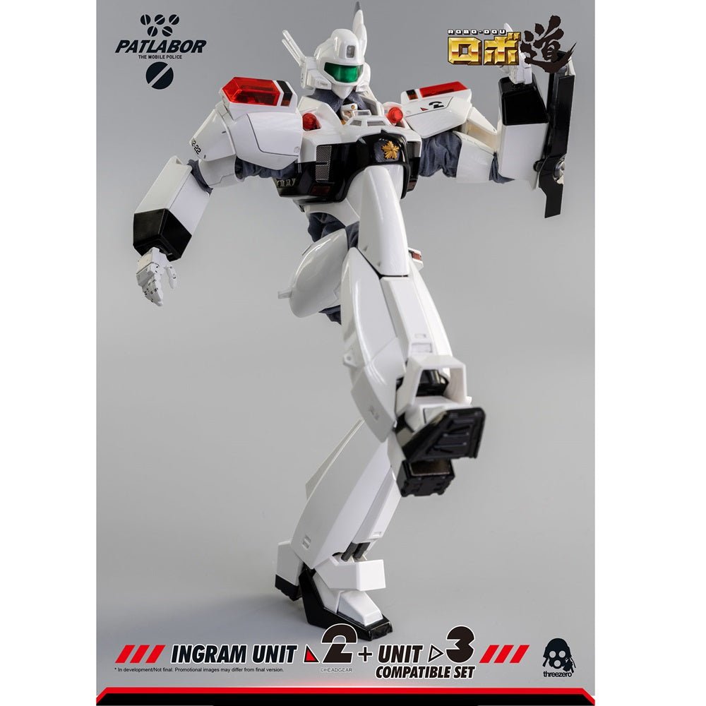 Threezero ROBO - DOU 《機動警察》英格倫 2號機＋3號機兼容套裝 - Microworks ACG