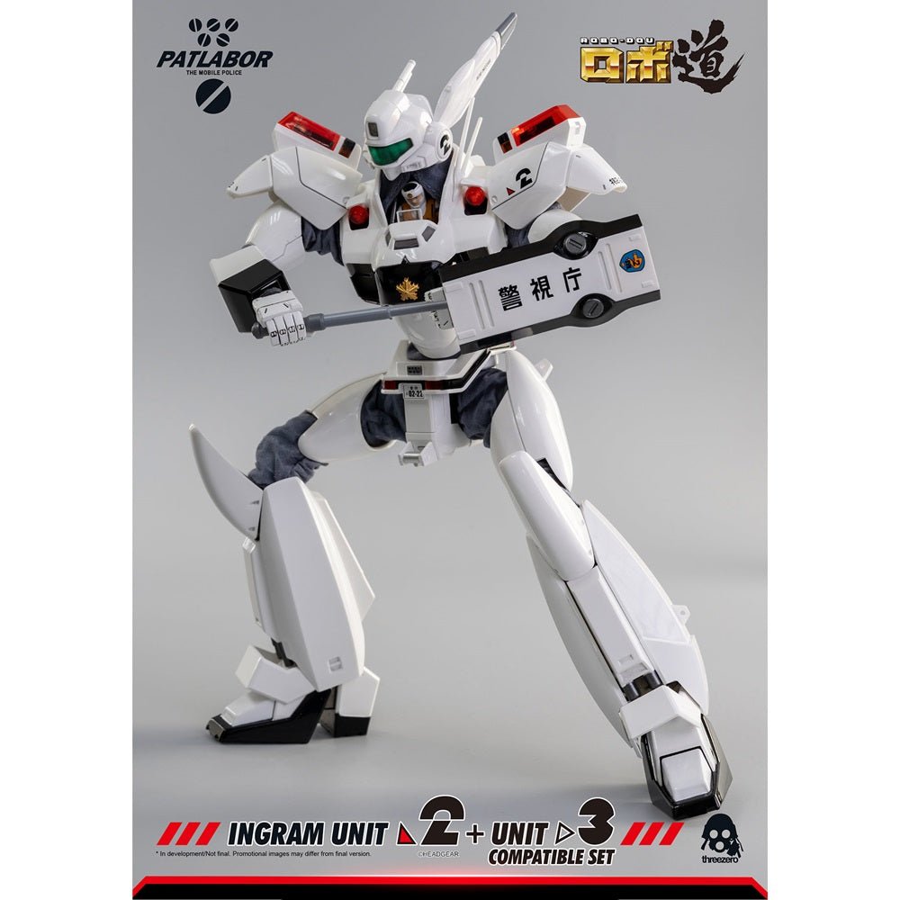 Threezero ROBO - DOU 《機動警察》英格倫 2號機＋3號機兼容套裝 - Microworks ACG