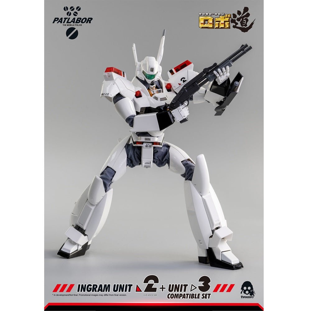 Threezero ROBO - DOU 《機動警察》英格倫 2號機＋3號機兼容套裝 - Microworks ACG