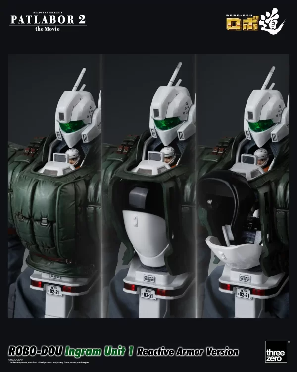 《預訂已截單》Threezero 機動警察劇場版Ⅱ ROBO‐DOU 英格倫1號機反應裝甲《2024年第四季發售》