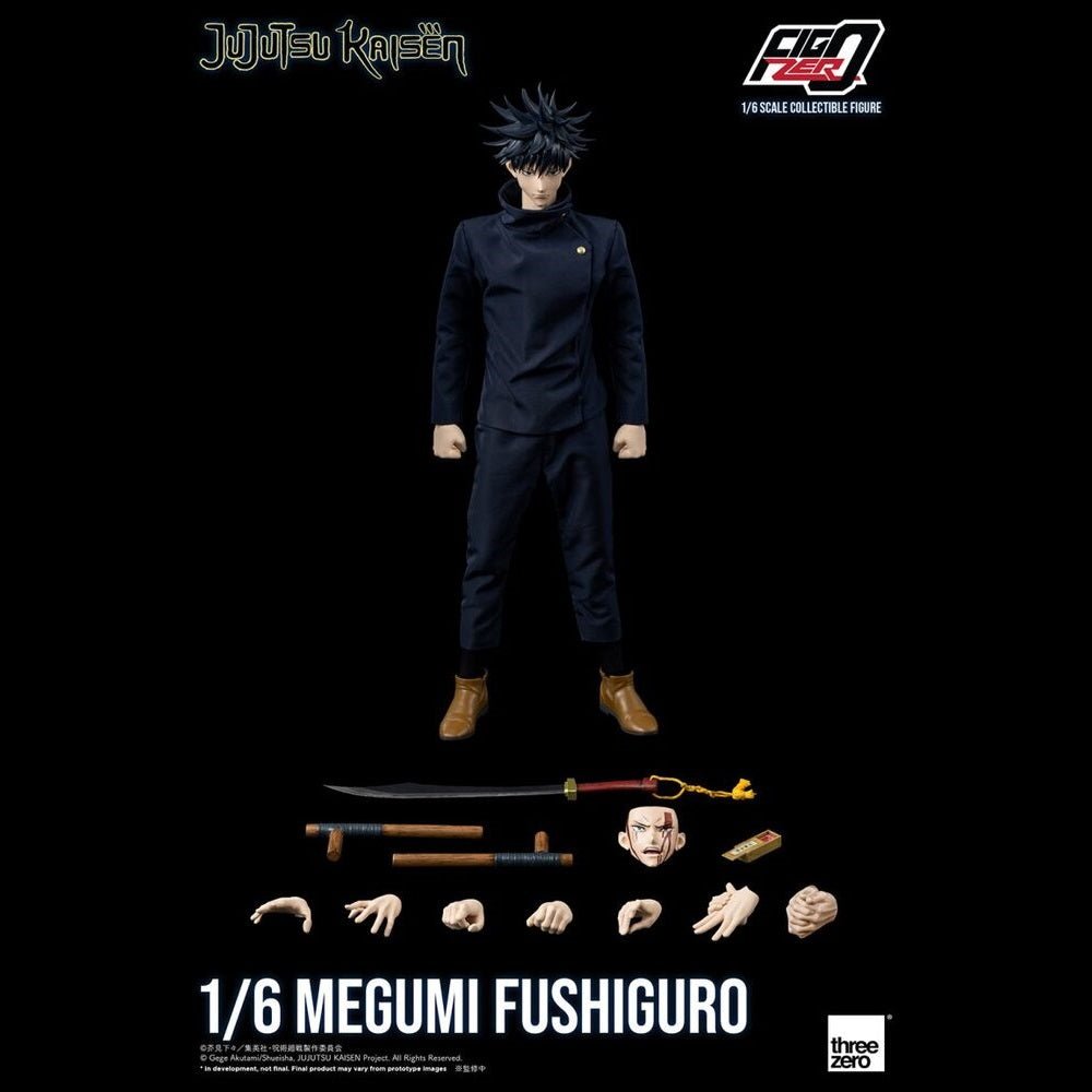 《預訂已截單》Threezero 《咒術迴戰》FigZero 1/6 伏黑惠 (Re - issue)《2024年第二季發售》 - Microworks ACG