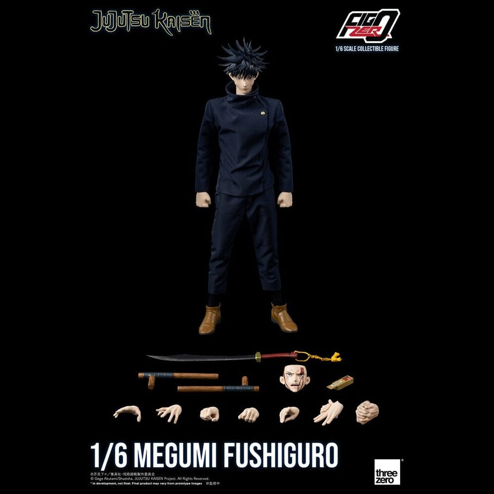 《預訂已截單》Threezero 《咒術迴戰》FigZero 1/6 伏黑惠 (Re-issue)《2024年第二季發售》