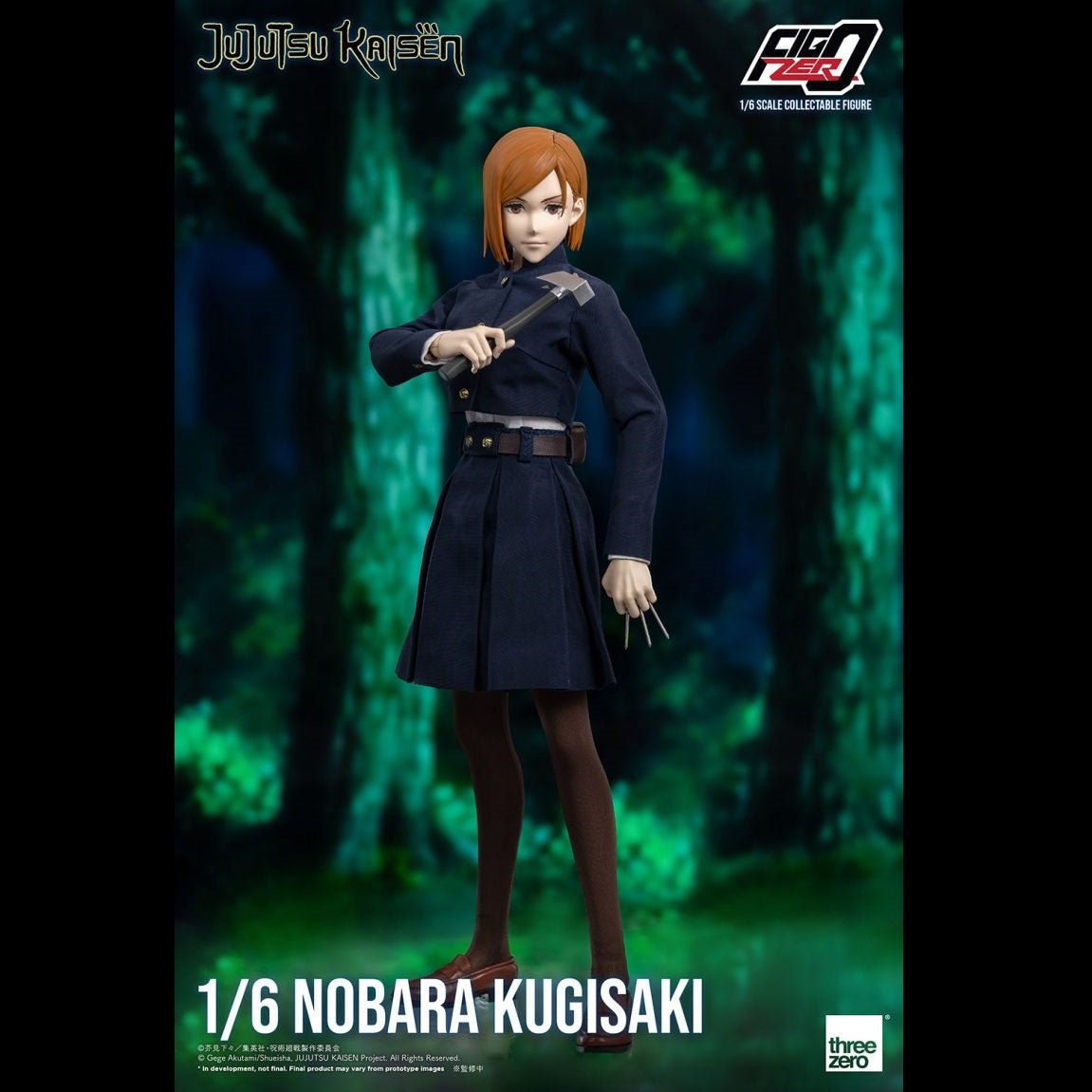 《預訂已截單》Threezero 《咒術迴戰》FigZero 1/6 釘崎野薔薇 (Re - issue)《2024年第二季發售》 - Microworks ACG