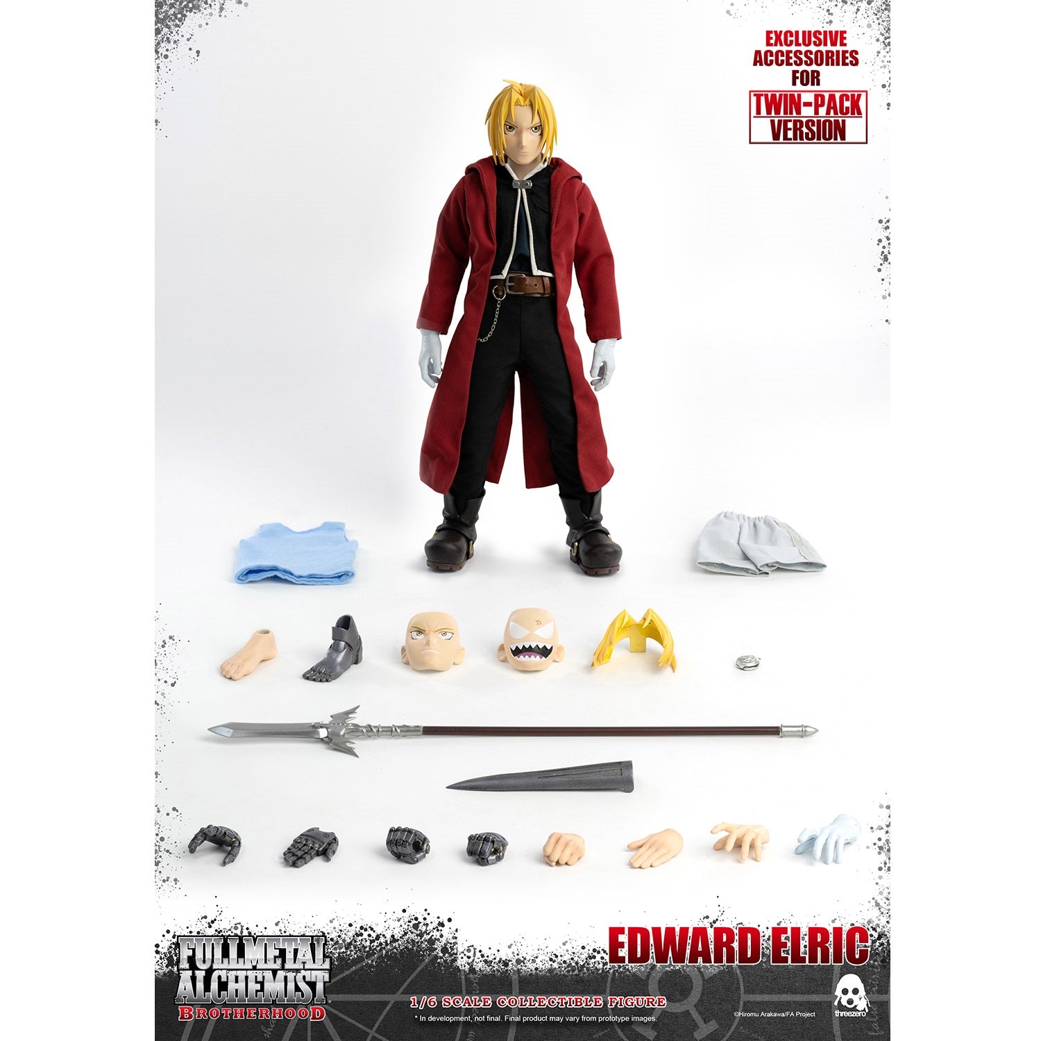 《預訂已截單》Threezero FigZero 1/6愛德華．艾力克 + 艾爾凡斯．艾力克兄弟套裝版《2024年第三季發售》 - Microworks ACG