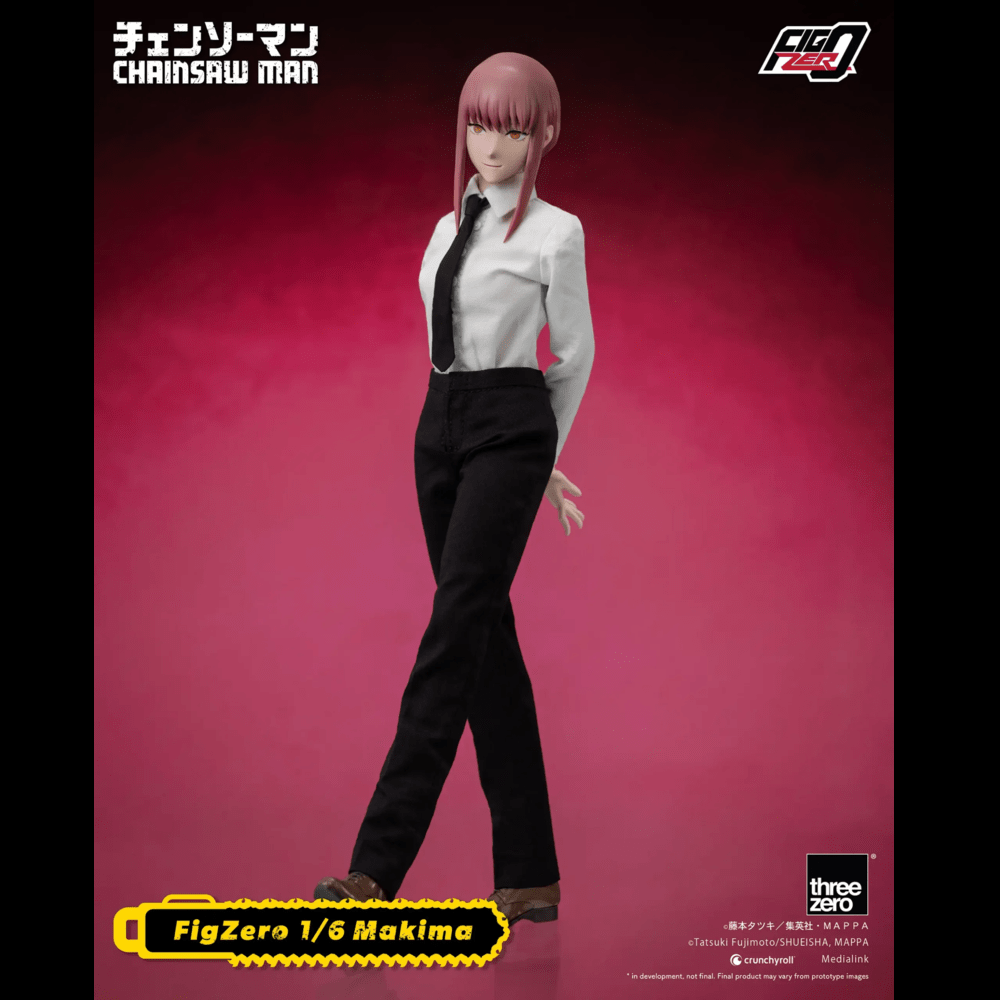 《預訂已截單》Threezero 《鏈鋸人》FigZero 16真紀真《2024年第2季發售》 - Microworks ACG