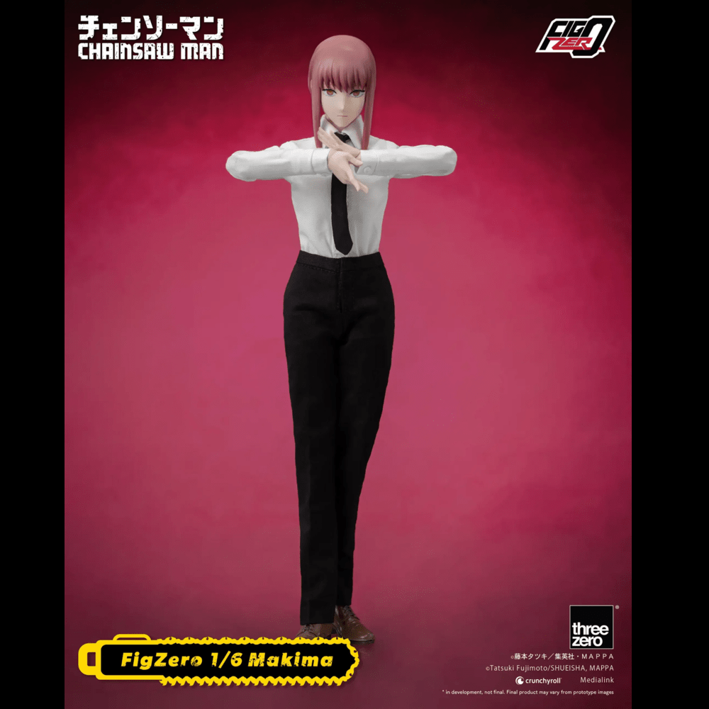 《預訂已截單》Threezero 《鏈鋸人》FigZero 16真紀真《2024年第2季發售》 - Microworks ACG