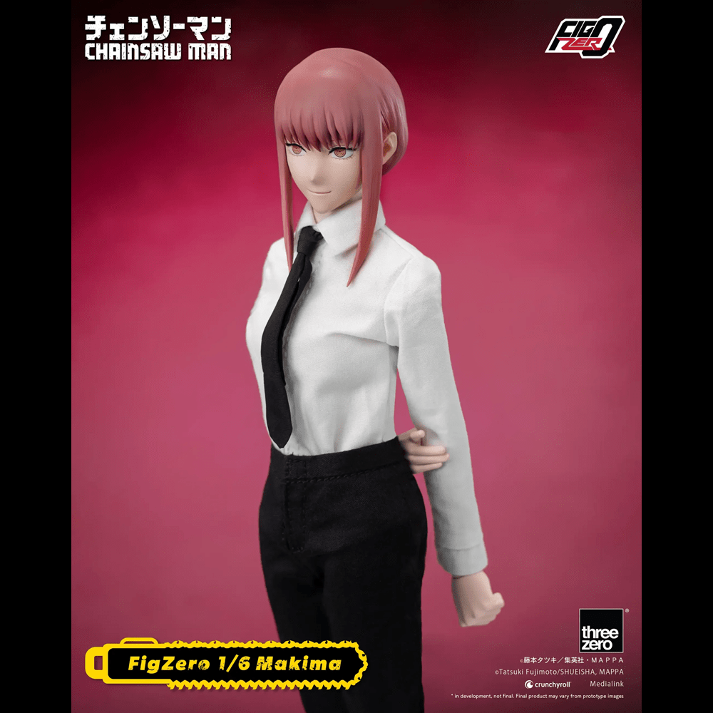 《預訂已截單》Threezero 《鏈鋸人》FigZero 16真紀真《2024年第2季發售》 - Microworks ACG