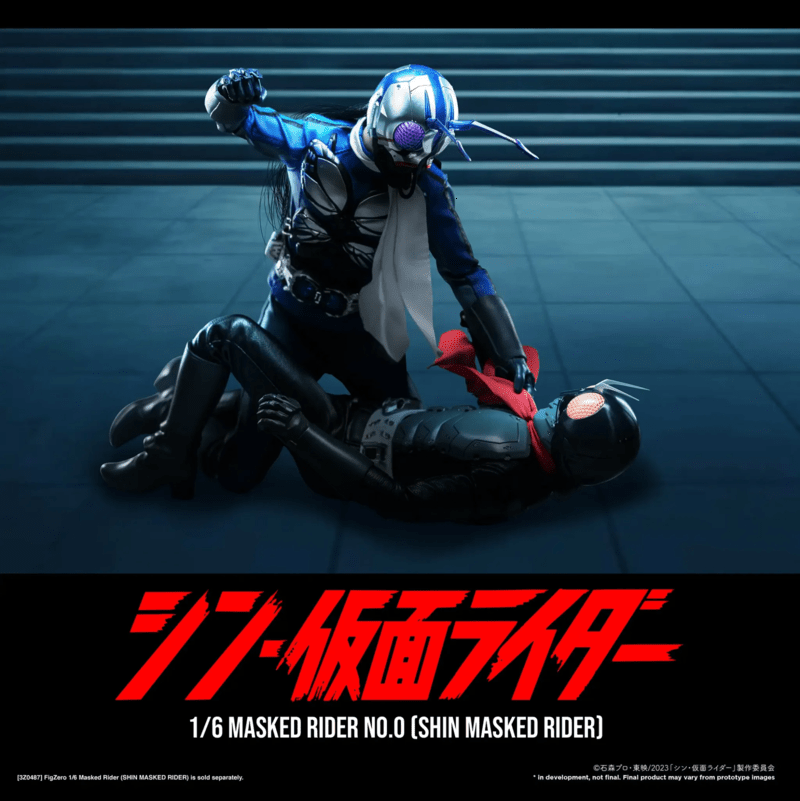 《預訂已截單》Threezero FigZero 1/6 幪面超人0號 (新·幪面超人)《2024年第2季發售》 - Microworks ACG