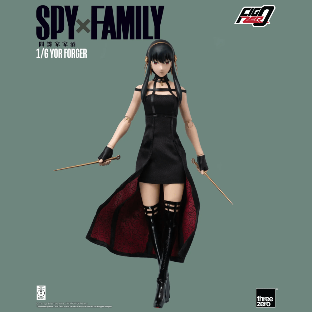 《預訂已截單》Threezero 《SPY×FAMILY間諜家家酒》FigZero 1/6 約兒‧佛傑《2024年第一季發售》 - Microworks ACG