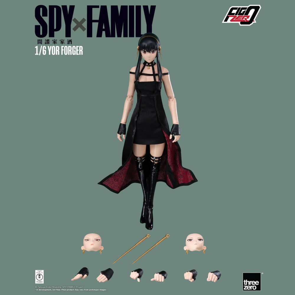 《預訂已截單》Threezero 《SPY×FAMILY間諜家家酒》FigZero 1/6 約兒‧佛傑《2024年第一季發售》