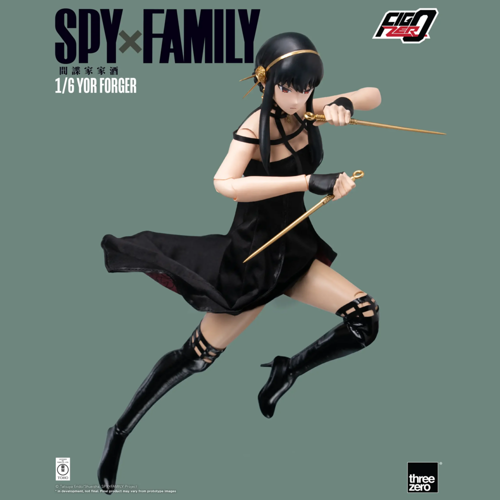 《預訂已截單》Threezero 《SPY×FAMILY間諜家家酒》FigZero 1/6 約兒‧佛傑《2024年第一季發售》