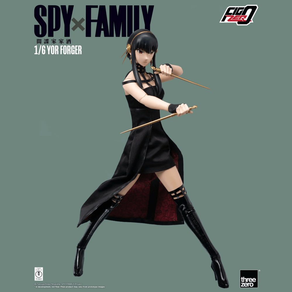 《預訂已截單》Threezero 《SPY×FAMILY間諜家家酒》FigZero 1/6 約兒‧佛傑《2024年第一季發售》 - Microworks ACG