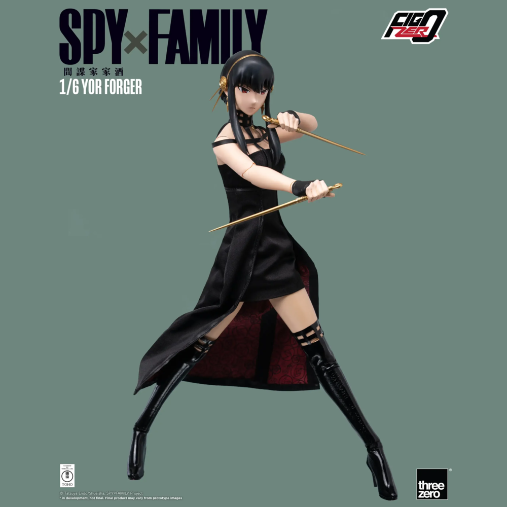 《預訂已截單》Threezero 《SPY×FAMILY間諜家家酒》FigZero 1/6 約兒‧佛傑《2024年第一季發售》