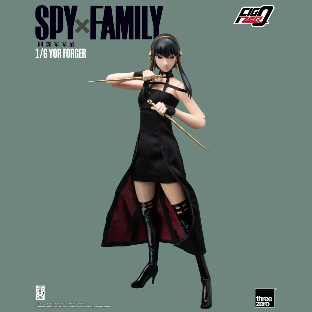 《預訂已截單》Threezero 《SPY×FAMILY間諜家家酒》FigZero 1/6 約兒‧佛傑《2024年第一季發售》