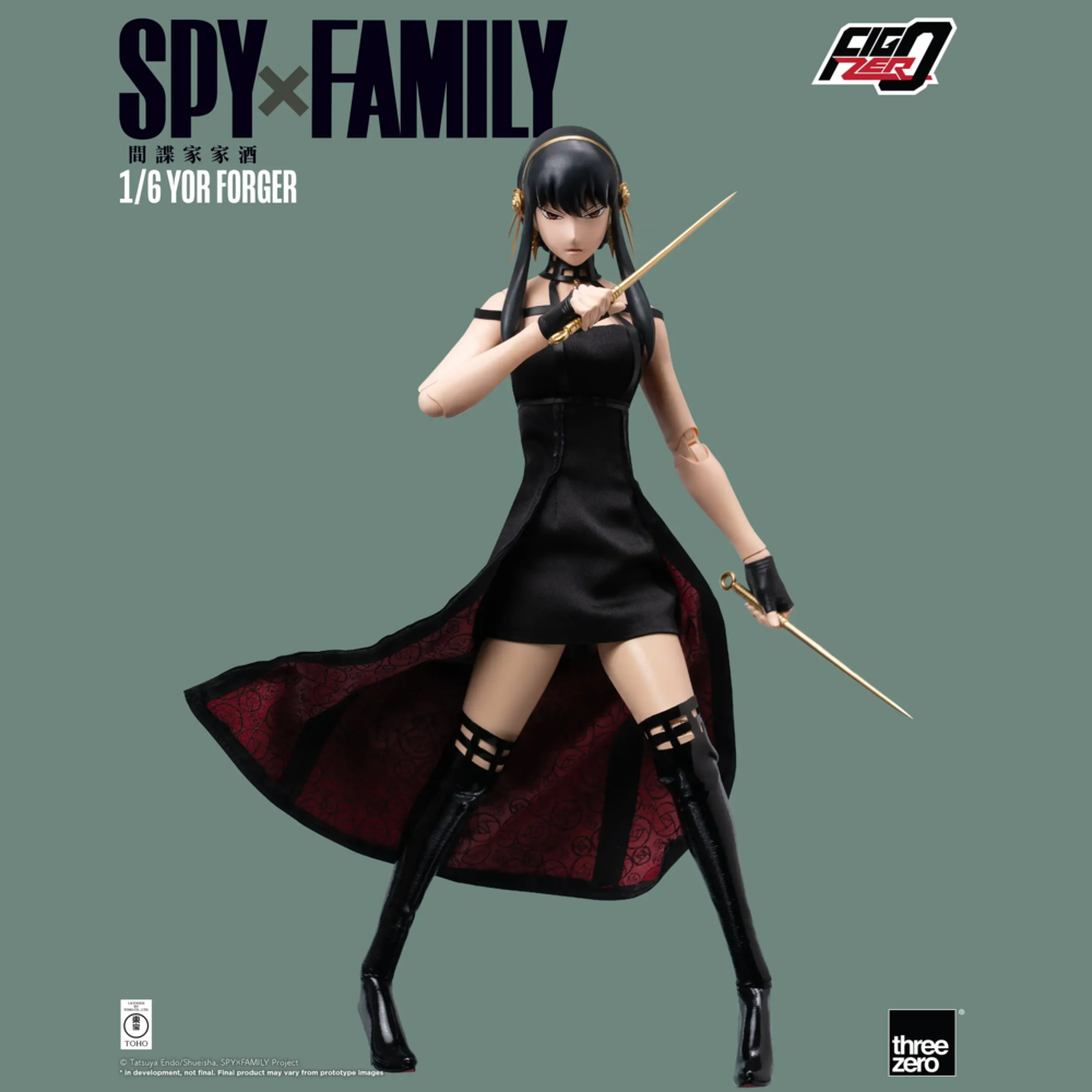 《預訂已截單》Threezero 《SPY×FAMILY間諜家家酒》FigZero 1/6 約兒‧佛傑《2024年第一季發售》