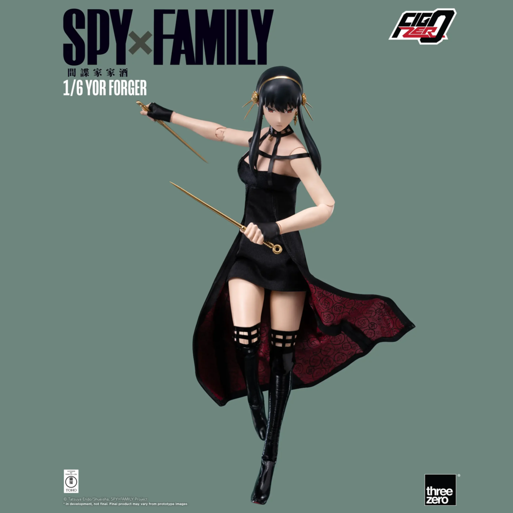 《預訂已截單》Threezero 《SPY×FAMILY間諜家家酒》FigZero 1/6 約兒‧佛傑《2024年第一季發售》