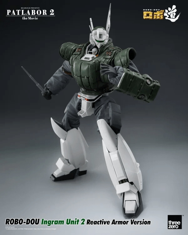 《預訂已截單》Threezero 機動警察劇場版Ⅱ ROBO‐DOU 英格倫2號機反應裝甲《2024年第四季發售》 - Microworks ACG