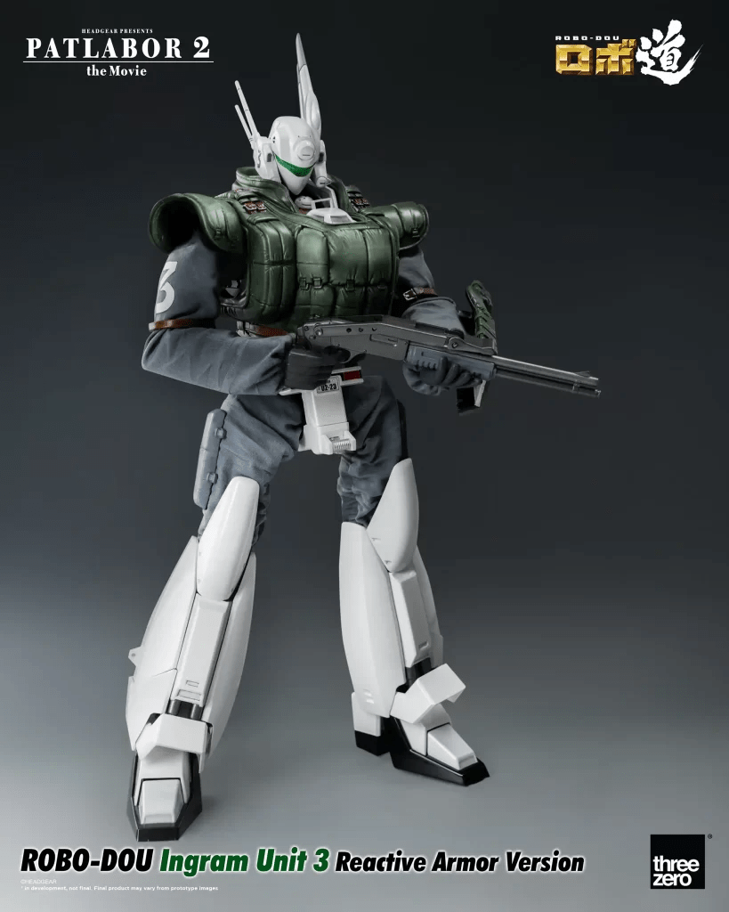 《預訂已截單》Threezero 機動警察劇場版Ⅱ ROBO‐DOU 英格倫3號機反應裝甲《2024年第四季發售》 - Microworks ACG