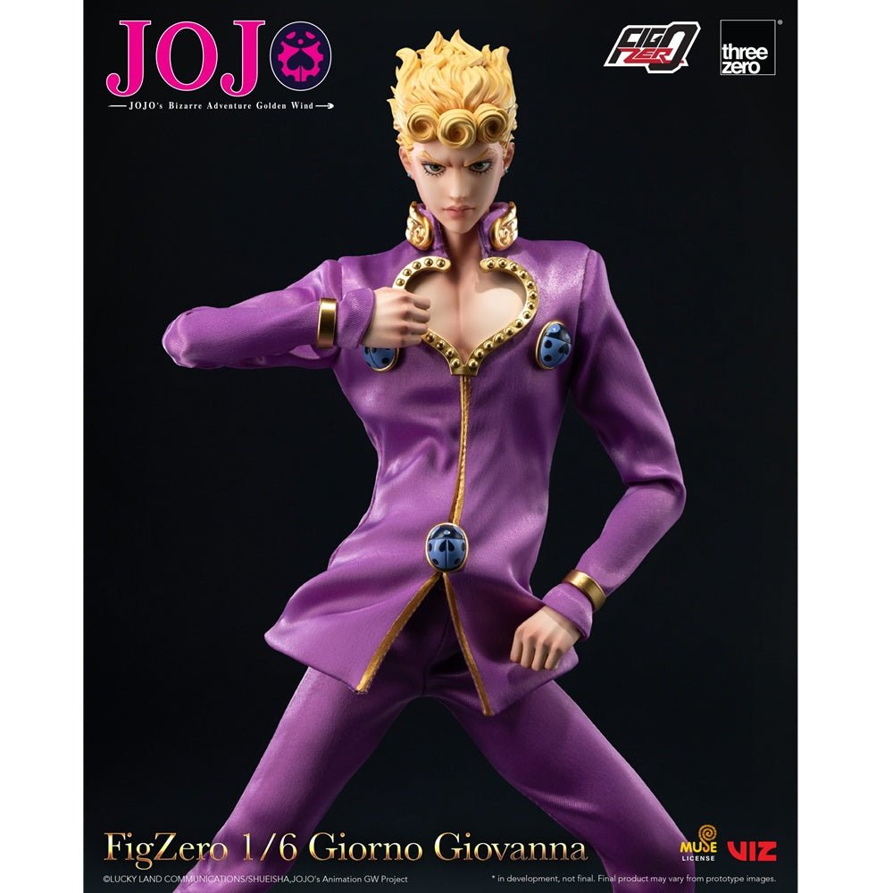 《預訂已截單》threezero JOJO的奇妙冒險：黃金之風 FigZero 1/6 喬魯諾 喬巴拿《2025年第四季發售》 - Microworks ACG