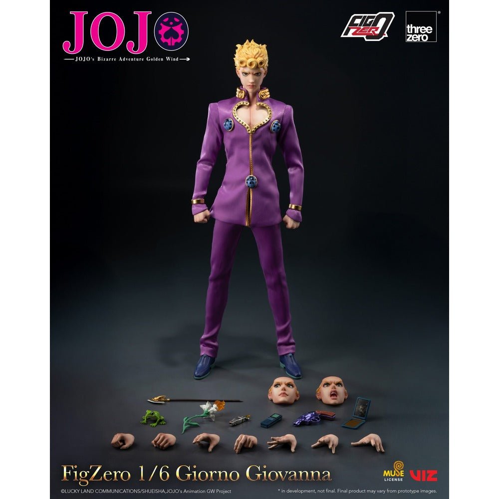 《預訂已截單》threezero JOJO的奇妙冒險：黃金之風 FigZero 1/6 喬魯諾 喬巴拿《2025年第四季發售》 - Microworks ACG